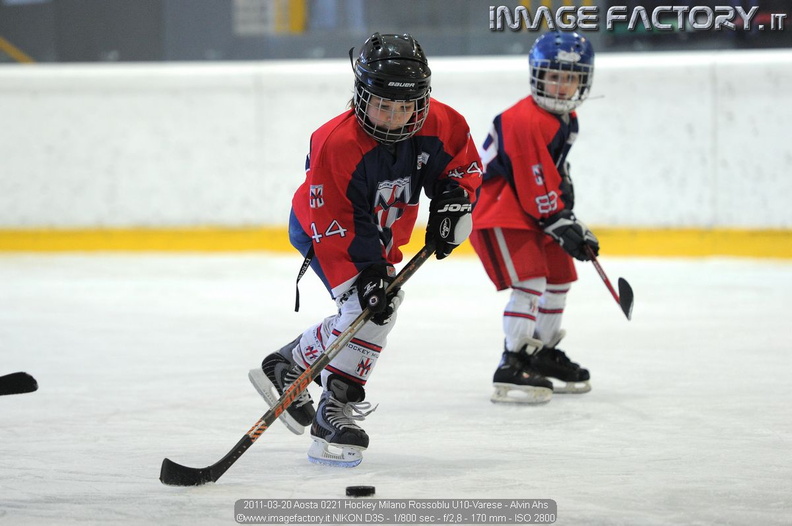 2011-03-20 Aosta 0221 Hockey Milano Rossoblu U10-Varese - Alvin Ahs.jpg